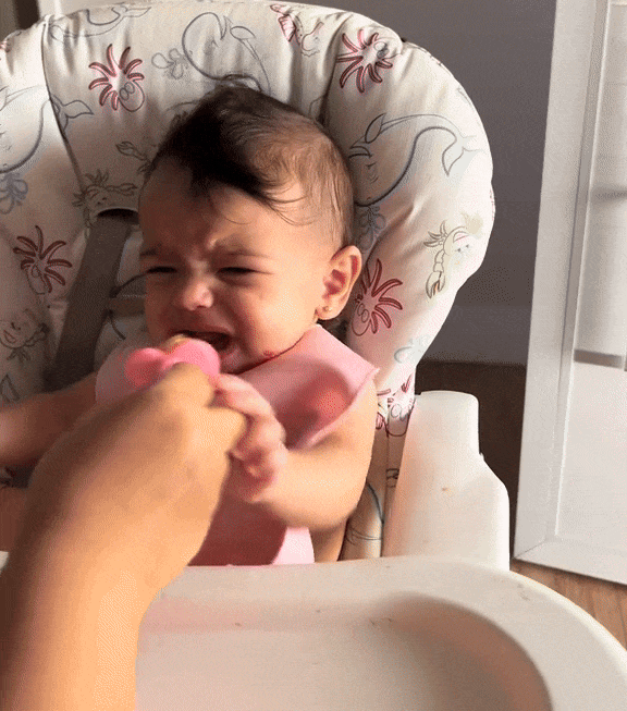 Bebê não quer comer